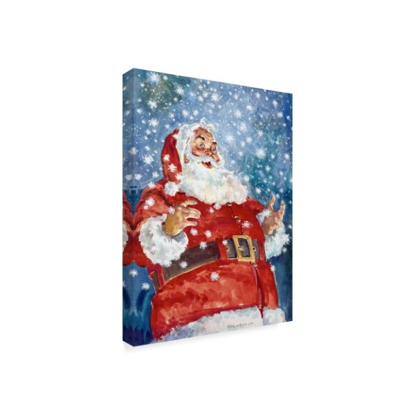 Hal Frenck 'Jolly Santa' Canvas Art,35x47